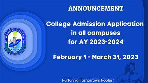 urs admission 2024 2025 schedule rizal system|Online Admission Process for College and Transferees.